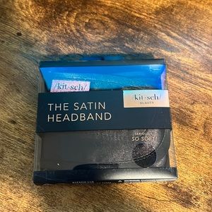 Kit•sch Satin Headband - Black